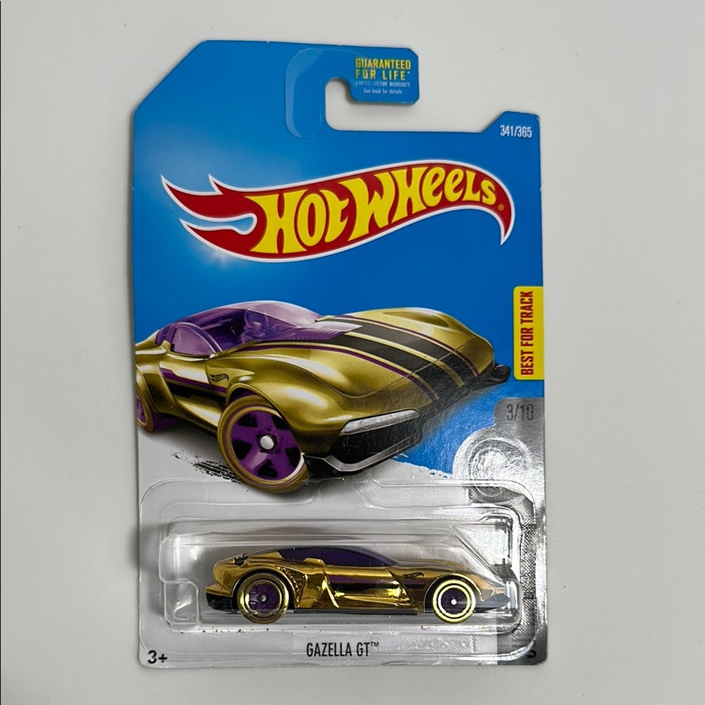 Hot Wheels Gazella GT - Gold and Purple
